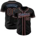 Black Black Powder Blue-Orange Jerseys