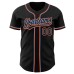 Black Black Powder Blue-Orange Jerseys