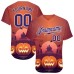 3D Pattern Halloween Pumpkins Horror Night Jerseys