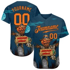 3D Pattern Halloween Pumpkins Horror Night Jerseys