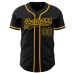 Black Black-Gold Jerseys