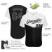 Black Black-Gray 3D Pattern Design Multicolor Jerseys