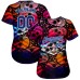 3D Pattern Halloween Skulls Jerseys