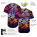 3D Pattern Halloween Skulls Jerseys