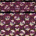 3D Pattern Halloween Skulls With Floral Jerseys