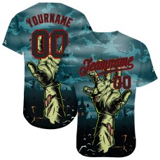 3D Pattern Halloween Horror Night Trick Treat Jerseys