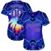 3D Pattern Design Magic Mushrooms Over Sacred Geometry Psychedelic Hallucination Jerseys