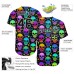 3D Pattern Bright Multicolored Halloween Skulls Jerseys