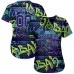 3D Pattern Design Abstract Graffiti Jerseys