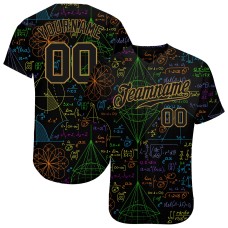 3D Pattern Design Math Jerseys