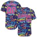 3D Pattern Design Abstract Geometric Pattern With Palm Trees Sharks Flamingo With The Words:Summer Hawaii Jerseys