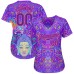 3D Pattern Design Sitting Buddha Over Colorful Neon Background Psychedelic Mushroom Composition Jerseys