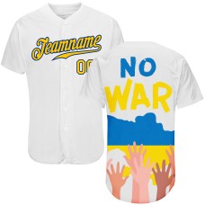 3D Pattern Design No War In Ukraine Jerseys