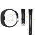 Watch Band for Garmin Approach X40/10, Vivosmart HR+(Plus) Silicone ReplacementStrap Elastic Adjustable Breathable Sport Band Wristband