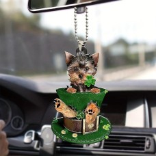 Amazon Hot Sale St. Patrick's Day Holiday Decoration Car Pendant Holiday Atmosphere Scene Layout Pendant