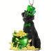 Amazon Hot Sale St. Patrick's Day Holiday Decoration Car Pendant Holiday Atmosphere Scene Layout Pendant