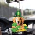 Amazon Hot Sale St. Patrick's Day Holiday Decoration Car Pendant Holiday Atmosphere Scene Layout Pendant