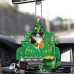 Amazon Hot Sale St. Patrick's Day Holiday Decoration Car Pendant Holiday Atmosphere Scene Layout Pendant