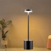 Cordless Table Lamp Rechargeable Battery Powered LED Desk Lamp 3-Levels Brightness Stepless dimming Outdoor Table Light for Restaurant/Home/Patio