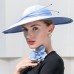 Fashion Elegant Polyester Hats with Feather 1PC Wedding / Party / Evening Headpiece