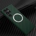 Phone Case For Samsung Galaxy S23 S22 S21 Plus Ultra With Magsafe Magnetic Dustproof Four Corners Drop Resistance Lines / Waves Carbon Fiber