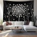 Sketch Deadelion Hanging Tapestry Wall Art Large Tapestry Mural Decor Photograph Backdrop Blanket Curtain Home Bedroom Living Room Decoration