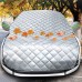 Starfire Car Front Windshield Snow Shield Anti-Freeze Cover Wind Shield Snow Shield Anti-Frost Cover Cloth Winter Snow Protection Thickened Winter