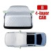 Starfire Car Front Windshield Snow Shield Anti-Freeze Cover Wind Shield Snow Shield Anti-Frost Cover Cloth Winter Snow Protection Thickened Winter