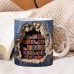 3D Bookshelf Mug, Ceramic Mug, 3D Bookshelves Hole In A Wall Mug, Creative Space Design Multi-purpose Mug, Christmas Gift Xmas Gift