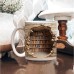 3D Bookshelf Mug, Ceramic Mug, 3D Bookshelves Hole In A Wall Mug, Creative Space Design Multi-purpose Mug, Christmas Gift Xmas Gift