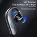 1Pc Long Standby Bluetooth Wireless Earpiece Led Power Display Bluetooth Earphone Noise Cancelling Wireless Headset Ear Hook Sport Headphone Button Control