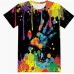 Kids Boys T shirt Short Sleeve 3D Print Color Block Multicolor Colorblock White Children Tops Spring Summer Active Fashion Daily Daily Indoor Outdoor Regular Fit 3-12 Years / Sports