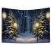 Golden Street Hanging Tapestry Wall Art Large Tapestry Mural Decor Photograph Backdrop Blanket Curtain Home Bedroom Living Room Decoration