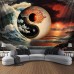 Yinyang Taichi Hanging Tapestry Wall Art Large Tapestry Mural Decor Photograph Backdrop Blanket Curtain Home Bedroom Living Room Decoration