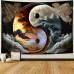 Yinyang Taichi Hanging Tapestry Wall Art Large Tapestry Mural Decor Photograph Backdrop Blanket Curtain Home Bedroom Living Room Decoration