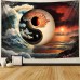 Yinyang Taichi Hanging Tapestry Wall Art Large Tapestry Mural Decor Photograph Backdrop Blanket Curtain Home Bedroom Living Room Decoration