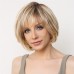 Short Wigs for Women Natural Layered Wig, Wavy Different Style for White Women