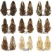 12inch Short Curly Claw Ponytail Extension Clip In on Hairpiece with Jaw/Claw Synthetic Fluffy Pony Tail One Piece