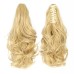 12inch Short Curly Claw Ponytail Extension Clip In on Hairpiece with Jaw/Claw Synthetic Fluffy Pony Tail One Piece