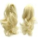 12inch Short Curly Claw Ponytail Extension Clip In on Hairpiece with Jaw/Claw Synthetic Fluffy Pony Tail One Piece