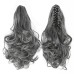 12inch Short Curly Claw Ponytail Extension Clip In on Hairpiece with Jaw/Claw Synthetic Fluffy Pony Tail One Piece