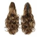 12inch Short Curly Claw Ponytail Extension Clip In on Hairpiece with Jaw/Claw Synthetic Fluffy Pony Tail One Piece