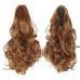 12inch Short Curly Claw Ponytail Extension Clip In on Hairpiece with Jaw/Claw Synthetic Fluffy Pony Tail One Piece