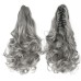 12inch Short Curly Claw Ponytail Extension Clip In on Hairpiece with Jaw/Claw Synthetic Fluffy Pony Tail One Piece