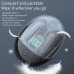 Pro one Wireless Bluetooth Earphones Mecha Style Mini Intelligent Digital Display Multi-color Long Battery Life Headphones