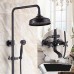 Antique Shower System Faucet Combo Set, 8