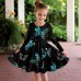 Girls' 3D Butterfly Dress Long Sleeve 3D Print Spring Fall Sports & Outdoor Daily Holiday Cute Casual Beautiful Kids 3-12 Years Casual Dress A Line Dress Above Knee Polyester Regular Fit