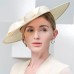 Elegant Sweet Flax Hats with Bowknot / Pure Color 1PC Special Occasion / Party / Evening Headpiece/ Office & Career / Graduation / Congratulations / Anniversary / Back To School / Outdoor / Carnival