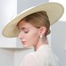 Elegant Sweet Flax Hats with Bowknot / Pure Color 1PC Special Occasion / Party / Evening Headpiece/ Office & Career / Graduation / Congratulations / Anniversary / Back To School / Outdoor / Carnival