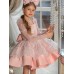 Kids Little Girls' Dress Polka Dot Solid Colored A Line Dress Performance Ruched Mesh White Tulle Above Knee Long Sleeve Princess Sweet Dresses Fall Spring Regular Fit 3-12 Years